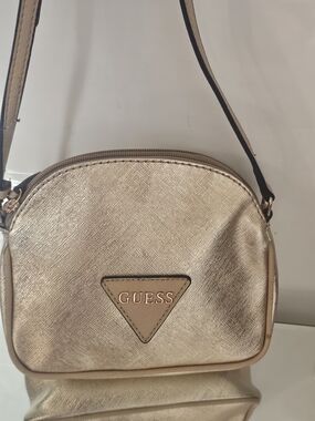 GUESS Metallic Gold Crossbody Bag